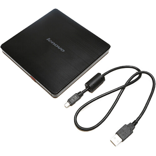 Lenovo Ultra-Slim Quemador DVD USB Compatible Windows con Cable USB-A
