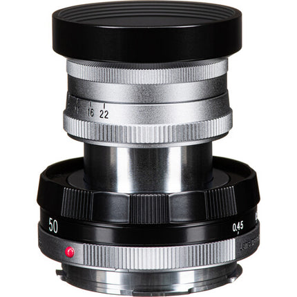 Voigtlander APO-LANTHAR 50mm f/3.5 Lente Prime Full Frame con Parasol
