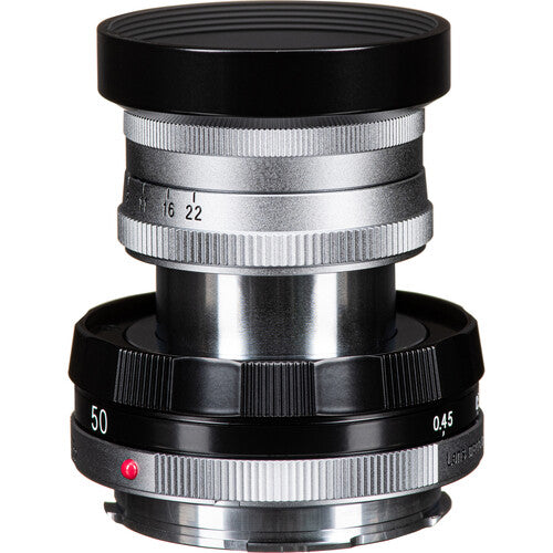 Voigtlander APO-LANTHAR 50mm f/3.5 Lente Prime Full Frame con Parasol