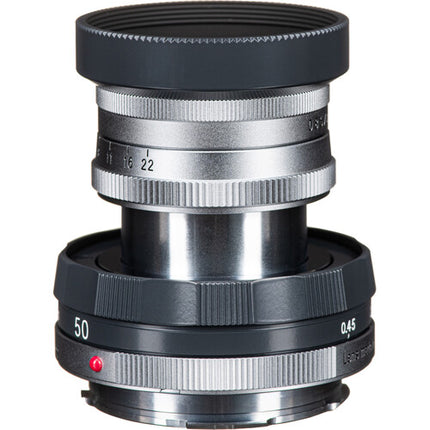 Voigtlander APO-LANTHAR 50mm f/3.5 Lente Manual Full Frame con Parasol
