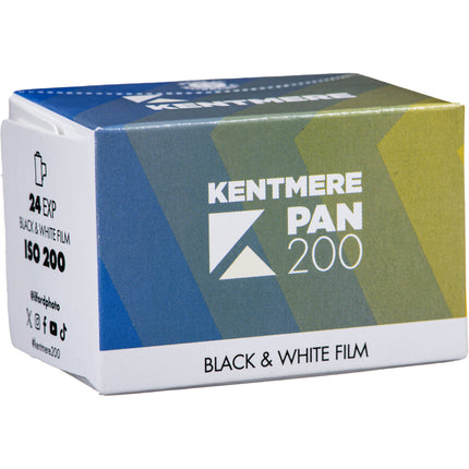 Kentmere PAN 200 Película Negativa Blanco y Negro 35mm ISO 200 24 Exposiciones