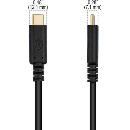 Pearstone Cable USB-C 3.2 Gen 2 3.3 pies 10 Gb/s 100W PD