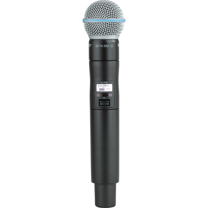 Shure ULXD2/B58 Micrófono Inalámbrico Digital con Beta 58A y Batería Recargable
