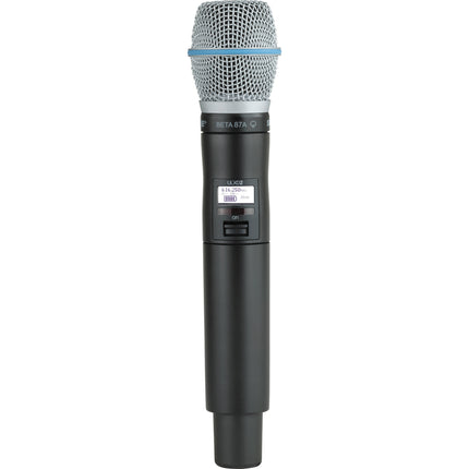 Shure ULXD2/B87A Micrófono Inalámbrico Digital Mano Beta 87A 138 MHz Gama