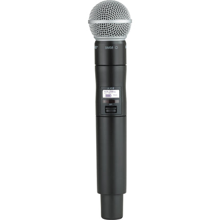 Shure ULXD2/SM58 Transmisor Micrófono Inalámbrico Digital 8.5H Batería Recargable