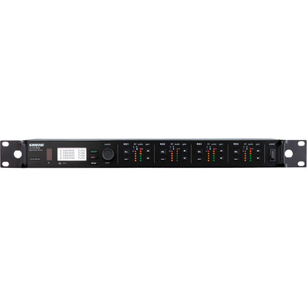 Shure ULXD4Q receptor inalámbrico digital 4 canales 138 MHz rango sintonización
