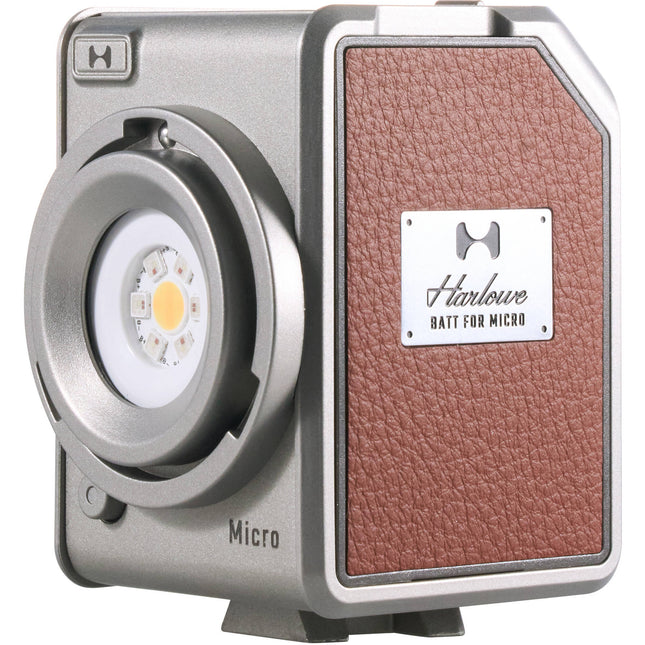 Harlowe Micro 8 Spectra Kit Luz LED RGB Control Total 398 Lux 10 Horas Batería