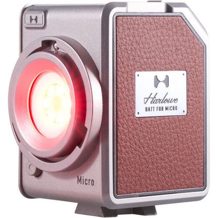 Harlowe Micro 8 Spectra Kit Luz LED RGB Control Total 398 Lux 10 Horas Batería