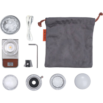Harlowe Iris 5 Spectra Kit Luz LED RGB para Creadores 579 Lux 2 Horas