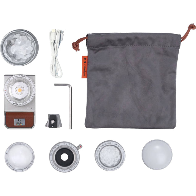 Harlowe Iris 5 Spectra Kit Luz LED RGB para Creadores 579 Lux 2 Horas