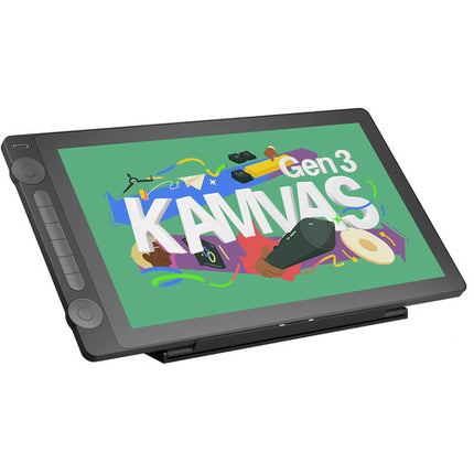 Huion Kamvas 16 Gen 3 Pen Display con soporte 15.8 pulgadas 2560x1440 IPS