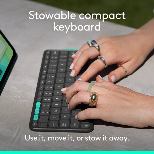Logitech Flip Folio para iPad Air Pro 11" Funda con Teclado Bluetooth Negra