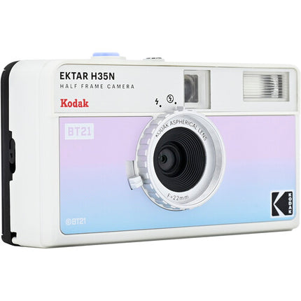 Kodak Ektar H35N Cámara de película 35mm medio cuadro flash integrado