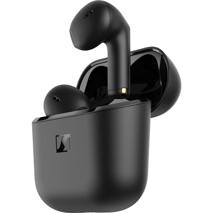 Sennheiser Accentum Open Auriculares True Wireless Abiertos con 28h y IPX4 Negro