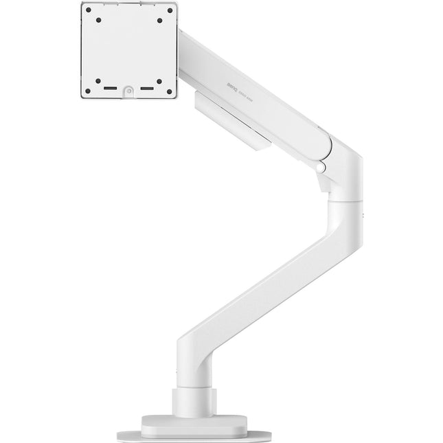 BenQ Single Ergo Arm Soporte para Monitor Blanco Ajustable 17 a 45 Pulgadas 22.4 Pulgadas Extensible