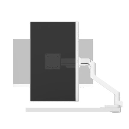 BenQ Single Ergo Arm Soporte para Monitor Blanco Ajustable 17 a 45 Pulgadas 22.4 Pulgadas Extensible