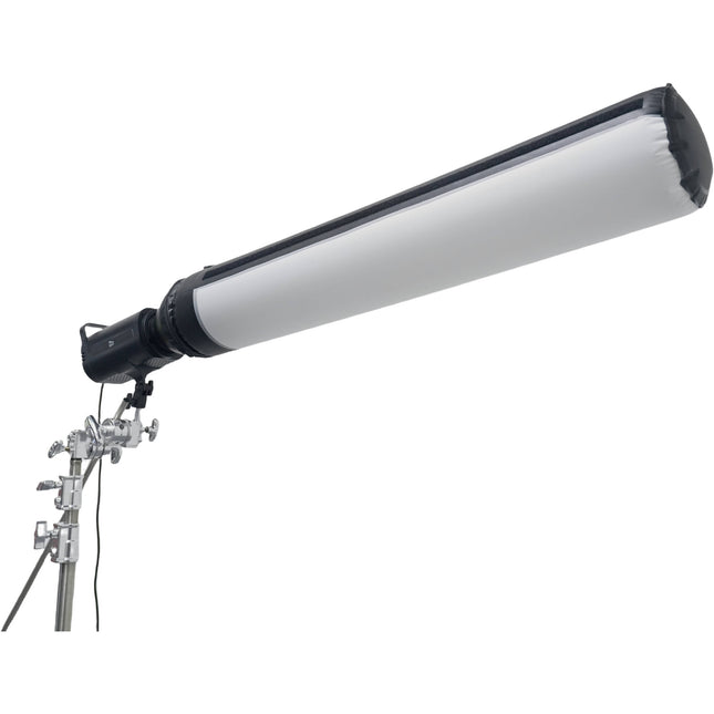CineGearFactory Air Mono Softbox 4' para LED 300W con Difusor Inflable y 210° de Cobertura