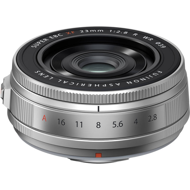 FUJIFILM XF 23mm f/2.8 R WR Objetivo APS-C Resistente al Clima Plata