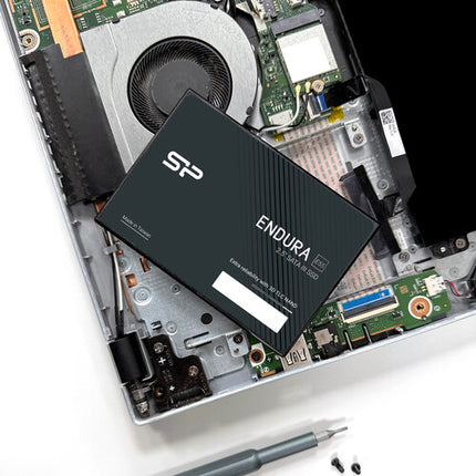 Silicon Power 2TB Endura E55 SSD Interno SATA III 2.5 Pulg 500MB/s Lectura 450MB/s Escritura Garantía 3 Años