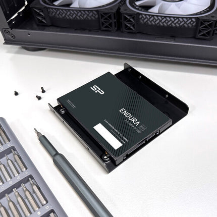Silicon Power 2TB Endura E55 SSD Interno SATA III 2.5 Pulg 500MB/s Lectura 450MB/s Escritura Garantía 3 Años