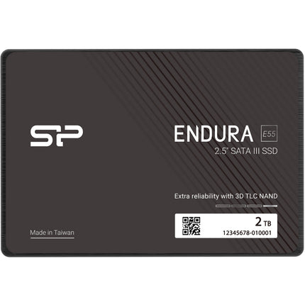 Silicon Power 2TB Endura E55 SSD Interno SATA III 2.5 Pulg 500MB/s Lectura 450MB/s Escritura Garantía 3 Años