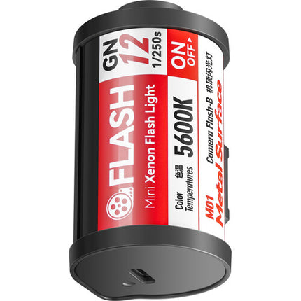 TTArtisan M01 Mini Xenon Flash de cámara 5600K batería USB-C 800 disparos