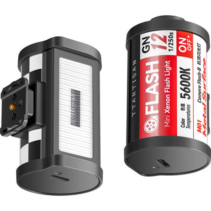 TTArtisan M01 Mini Xenon Flash de cámara 5600K batería USB-C 800 disparos