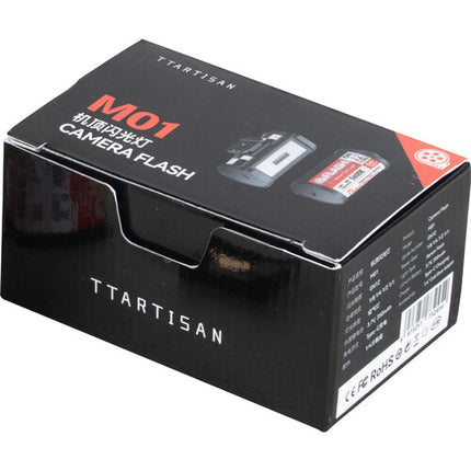 TTArtisan M01 Mini Xenon Flash de cámara 5600K batería USB-C 800 disparos