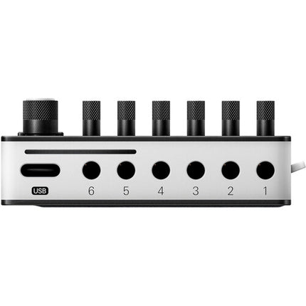 teenage engineering TX-6 mezclador ultraportátil 6 entradas 8 horas batería USB-C
