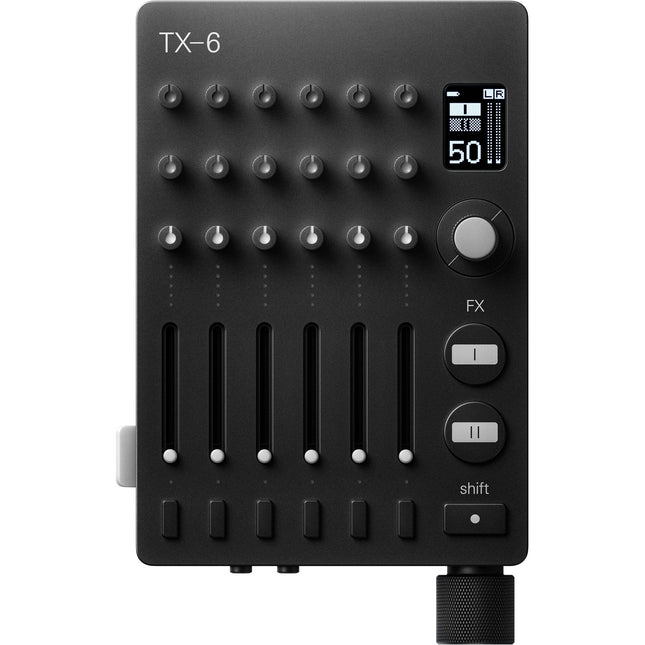 teenage engineering TX-6 mezclador ultraportátil 6 entradas 8 horas batería USB-C