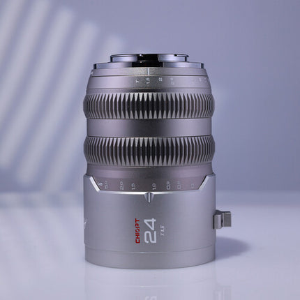 CHIOPT AURA 24mm T1.5 Lente de Cine Full Frame Apertura T1.5 a T22