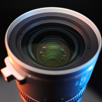 CHIOPT AURA 35mm T1.5 objetivo de cine Canon RF apertura T1.5 y 74mm diámetro frontal