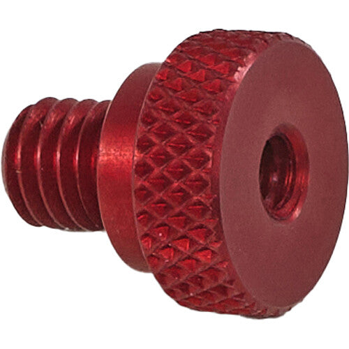 adicam Tornillo para cámara 3/8" rojo aluminio anodizado rosca 1/4"-20