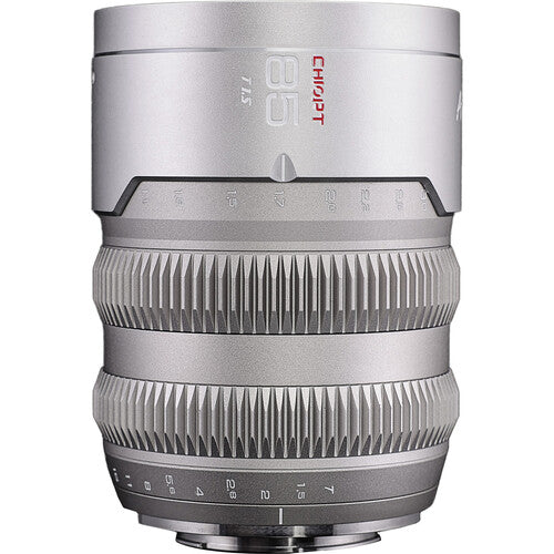 CHIOPT AURA 85mm T1.5 Objetivo de Cine Leica L Full Frame 72mm Filtro