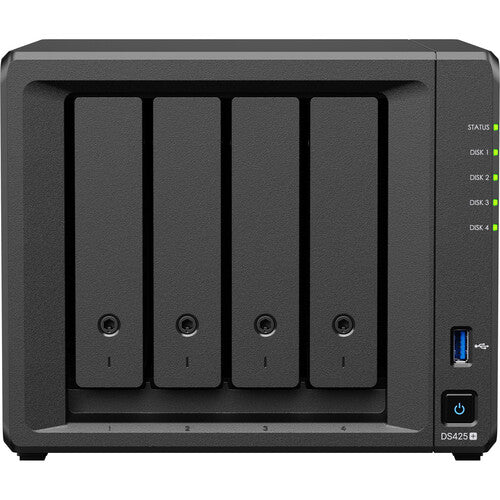 Synology DiskStation DS425+ Servidor NAS 4 bahías Intel 2GHz 2GB RAM