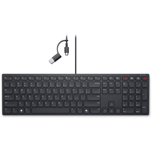 Dell KB525C Pro Teclado Colaboración USB-C 15 Teclas Programables Resistant al Derrame