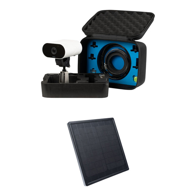 enlaps Tikee Mini+ cámara timelapse 4K Panel Solar Monocristalino