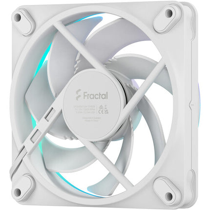 Fractal Design Momentum 12 RGB Ventilador 120mm 2200 rpm 62.44 CFM Blanco