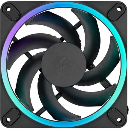 Fractal Design Momentum 12 RGB Ventilador 120mm 2200rpm 3-Pack Negro