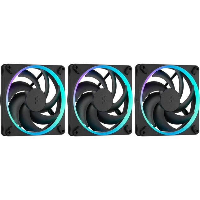 Fractal Design Momentum 14 RGB Ventilador 140mm 1800 rpm 3-Pack Negro