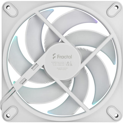 Fractal Design Momentum 14 RGB Ventilador 140mm 1800 rpm 74 CFM Blanco