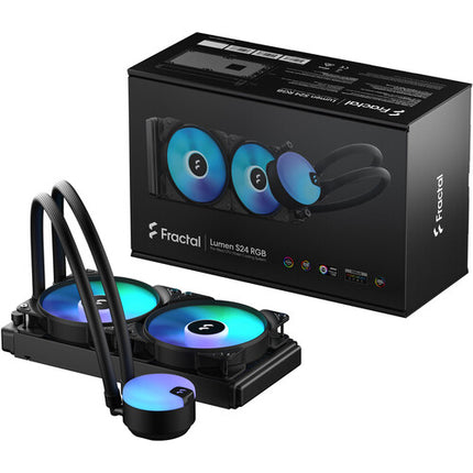 Fractal Design Lumen S24 RGB V2 Refrigeración Líquida CPU 240mm Dual Fans PWM