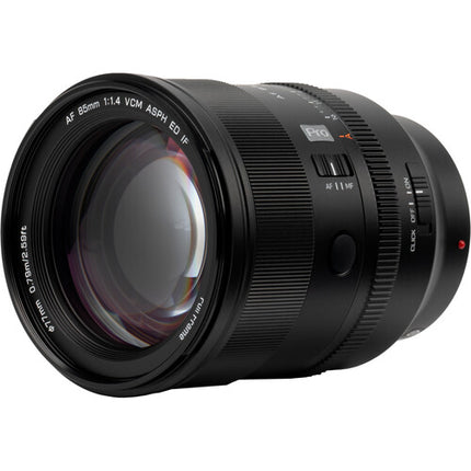 Viltrox AF 85mm f1.4 Pro FE Objetivo Retrato para Sony E Full-Frame 2.6' Enfoque Mínimo