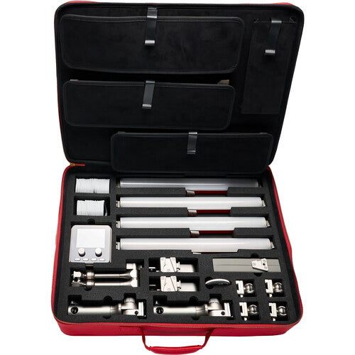 Harlowe Mark Mann Signature Kit Iluminación LED RGB 14.2 pulgadas CRI 96 Bluetooth