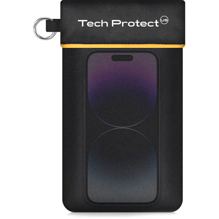 TechProtectus Faraday Funda para Smartphone Bloqueo WiFi Bluetooth Doble Capa