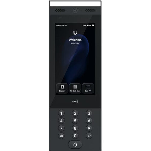 Ubiquiti UniFi Access G3 Intercom Portero IP65 Pantalla Táctil 7" NFC 13.56 MHz