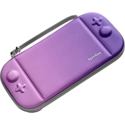 tomtoc FancyCase-G05 Estuche Delgado para Nintendo Switch 2 Iris Purple 12 Ranuras para Juegos Resistente al Agua