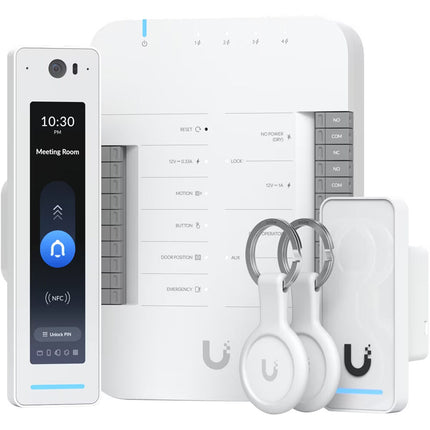 Ubiquiti UniFi Access G3 Starter Kit Pro Acceso 10 pases 13.56 MHz NFC