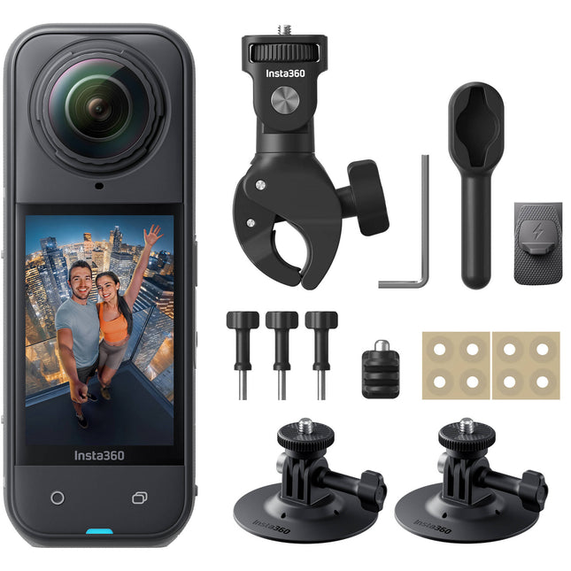 Insta360 X5 Cámara de Acción 360° 8K 72MP Waterproof 49' Multivisión