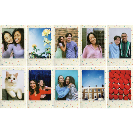 FUJIFILM instax mini Película Instantánea 10 Exposiciones 86x54 mm ISO 800